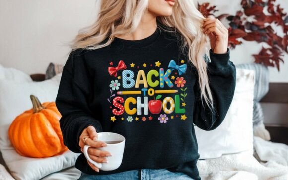 3D Back to School T-shirt Design PNG: Creative Classroom Style
