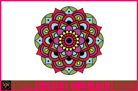 Mandala 3D Layered SVG Cut File-131: A Versatile Design Asset